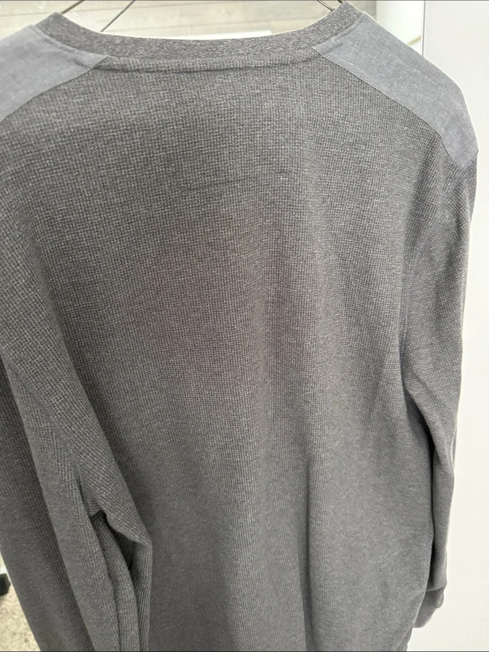Banana Republic Men's Gray Henley Polo 20% off 2 or more